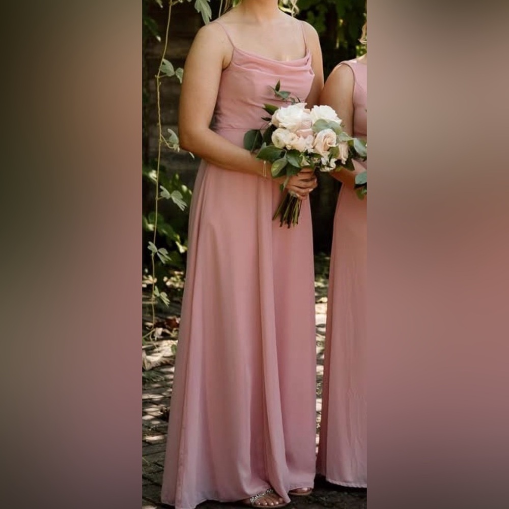Pink Blush Maxi Dress-TALL